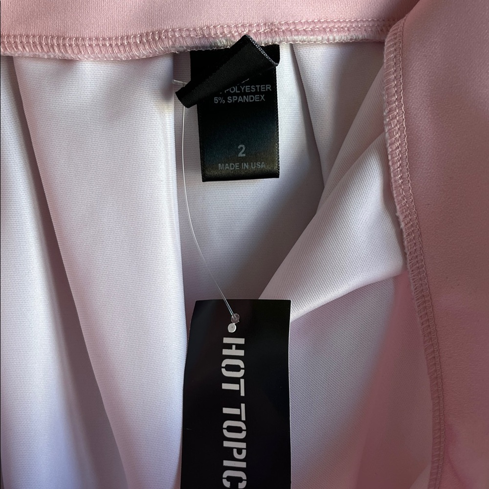 Hot Topic/Disney Pink Skater Skirt with Aristocat Disney Design - Picture 4 of 7